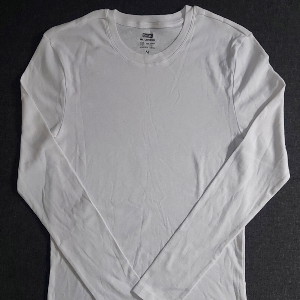 Real Cool 100% Cotton Mens Long Sleeve T-Shirt